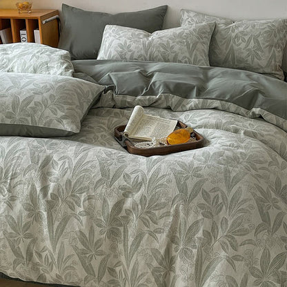Ownkoti Botanical Cotton Triple Gauze Bedding Set(4PCS) - image 2