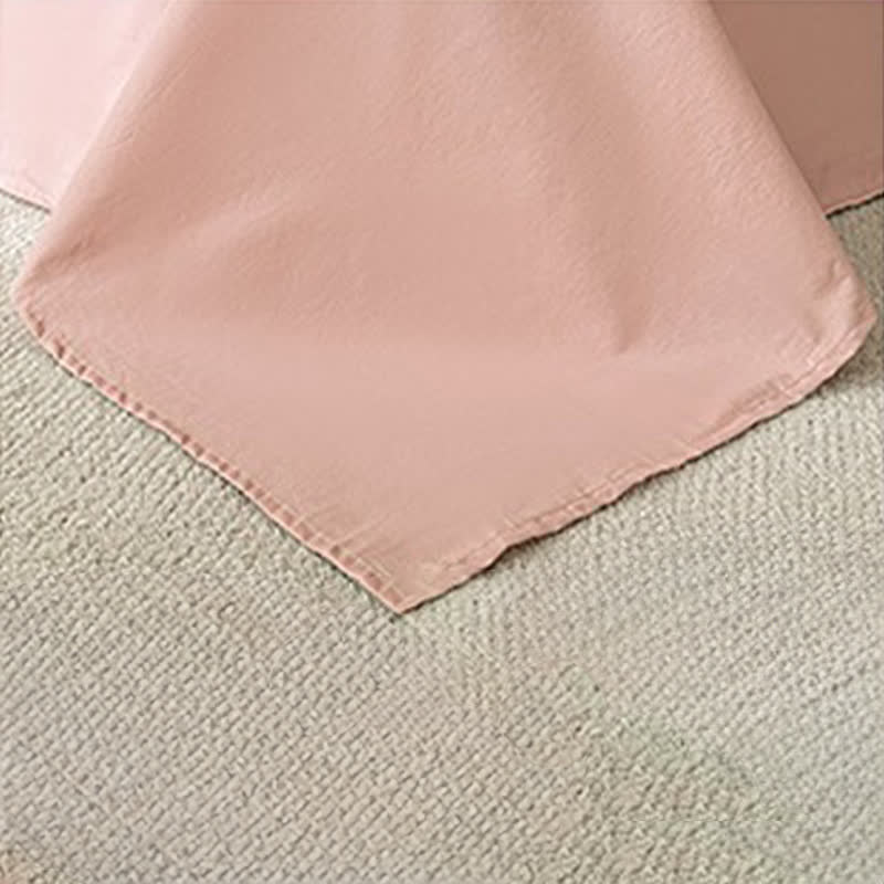 Ownkoti Yarn-Dyed Jacquard Cotton Gauze Bedding Set(4PCS) - image 8