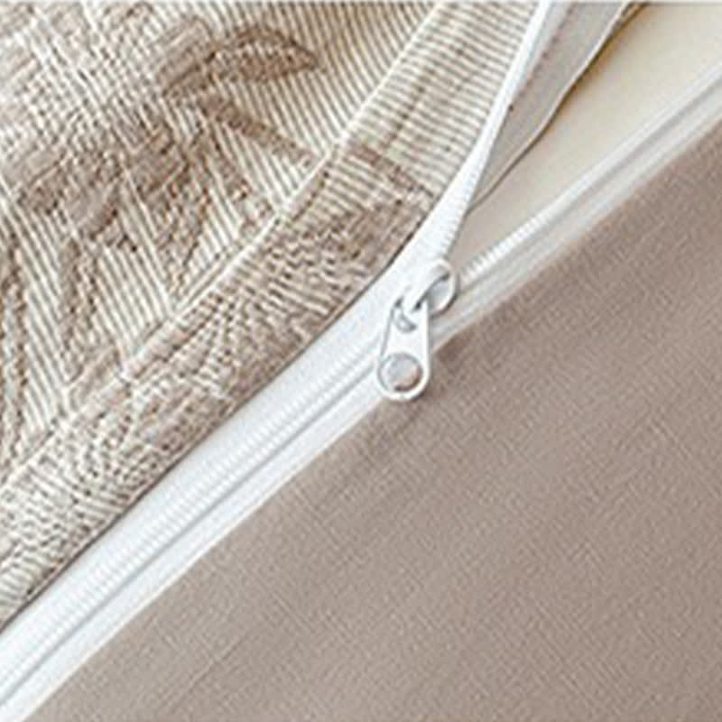 Ownkoti Yarn-Dyed Jacquard Cotton Gauze Bedding Set(4PCS) - image 18