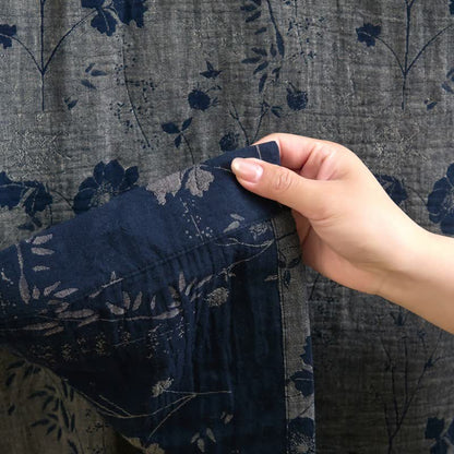 Ownkoti Garden Floral Organic Cotton Kimono Robe - image 29