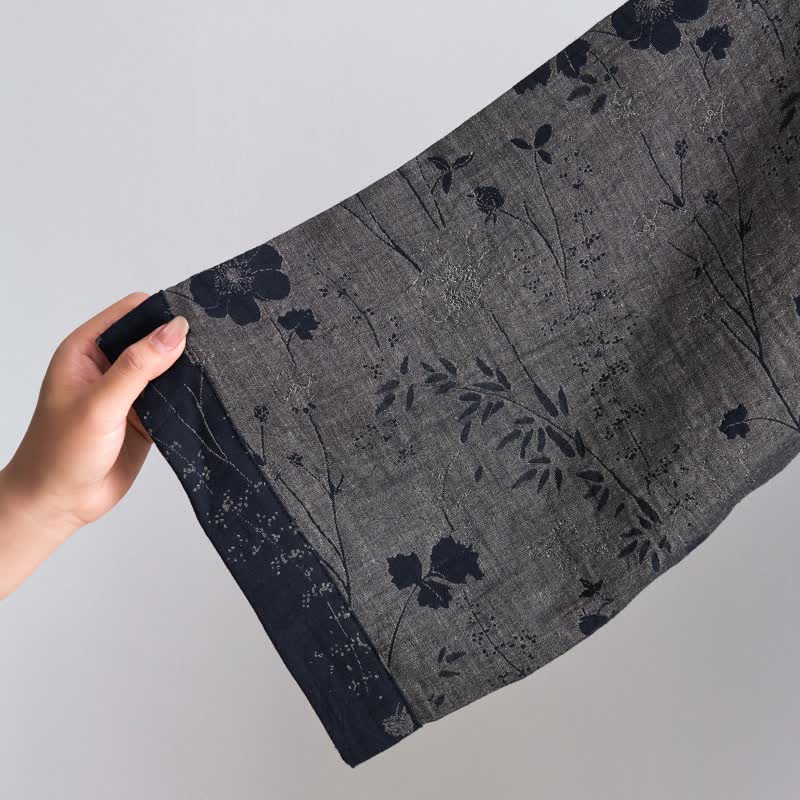 Ownkoti Garden Floral Organic Cotton Kimono Robe - image 26
