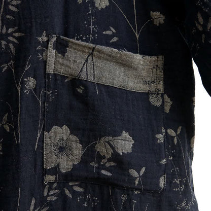 Ownkoti Garden Floral Organic Cotton Kimono Robe - image 4