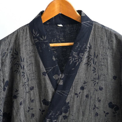 Ownkoti Garden Floral Organic Cotton Kimono Robe - image 25