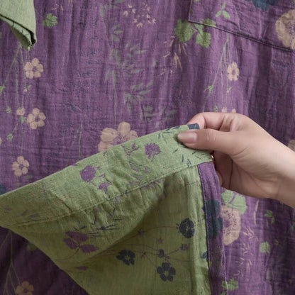 Ownkoti Garden Floral Organic Cotton Kimono Robe - image 14