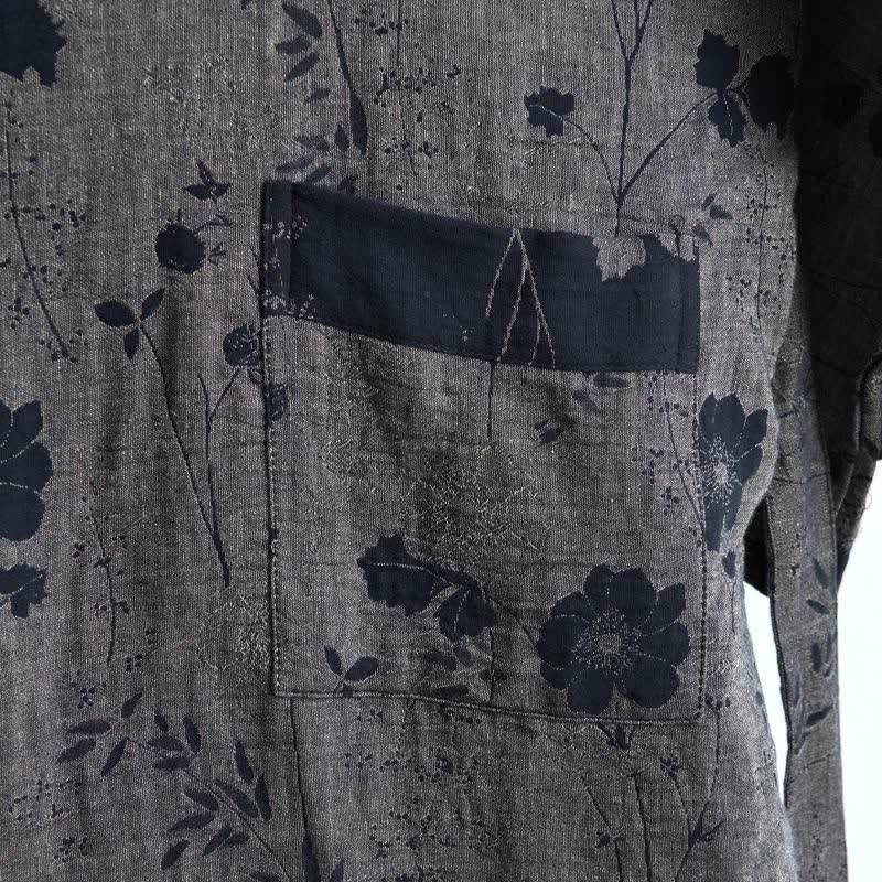 Ownkoti Garden Floral Organic Cotton Kimono Robe - image 27