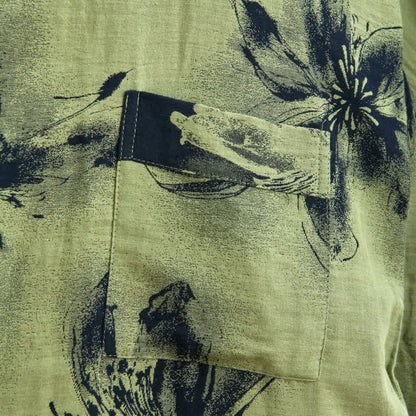 Ownkoti Watercolor Floral Organic Cotton Kimono Robe - image 24