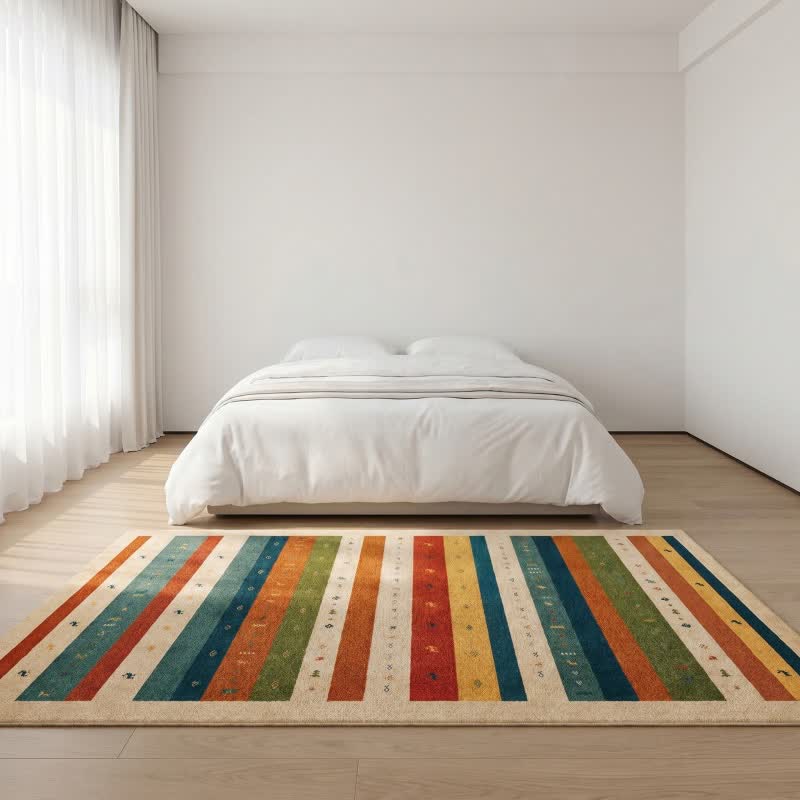 Ownkoti Colorful Tribal Stripe Area Rug - image 2