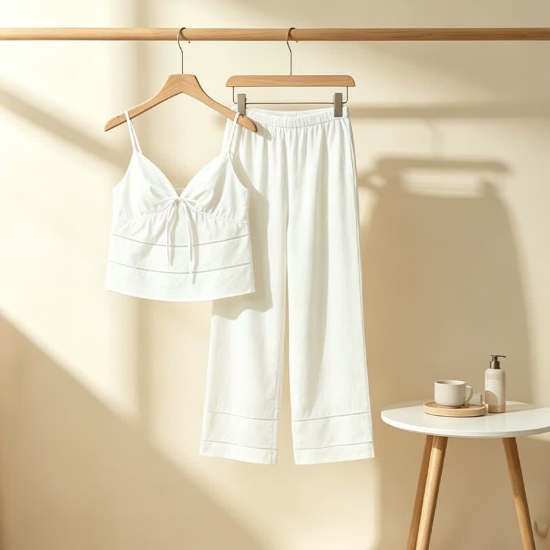 Ownkoti Solid Camisole & Pants Lounge Set - image 5