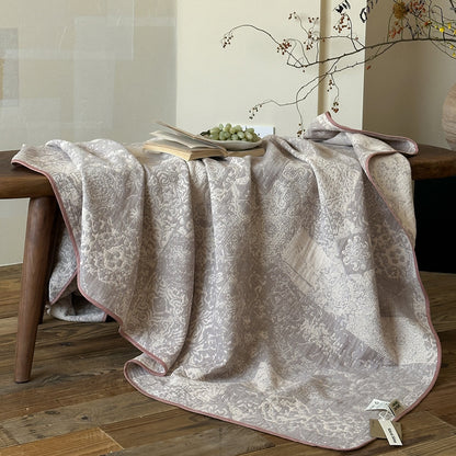 Ownkoti Reversible Jacquard Vintage Floral Quilt - image 2