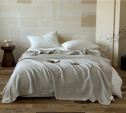 Ownkoti Geometric Floral 4-Layer Yarn-Dyed Gauze Quilt  - Queen - image 0