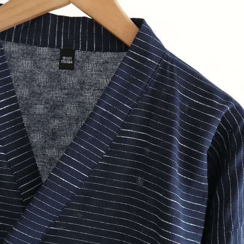 Ownkoti Unisex Cotton Gauze Kimono Lounge Robe - image 13