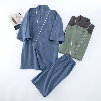Ownkoti Unisex Solid Cotton Short Sleeve Pajamas - image 0