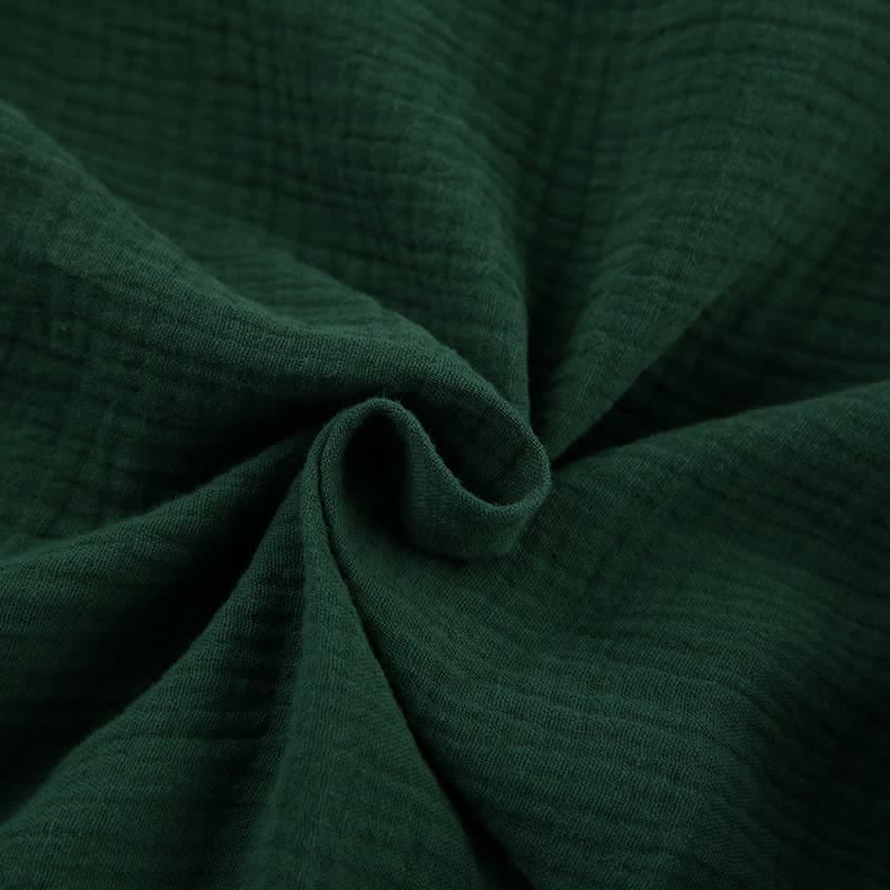 Ownkoti Solid Color Cotton Gauze Kimono Pajamas - image 16