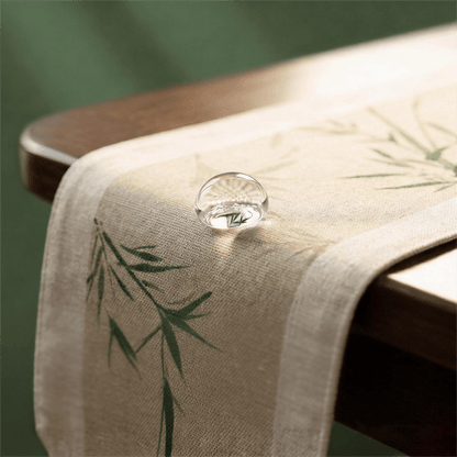 Ownkoti Oriental Ink-Wash Bamboo Table Runner - image 3