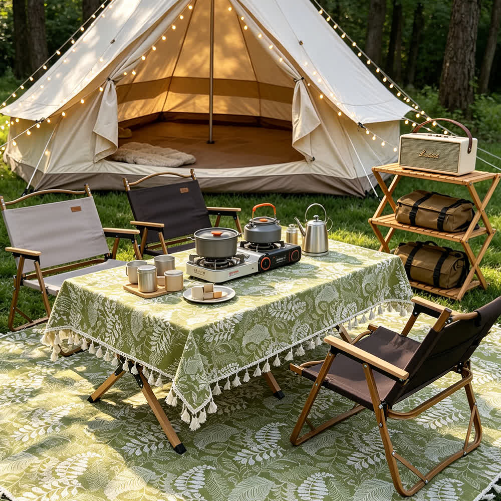 Ownkoti Multi-Purpose Outdoor Picnic Mat Tablecloth - 55" x 118" - image 0