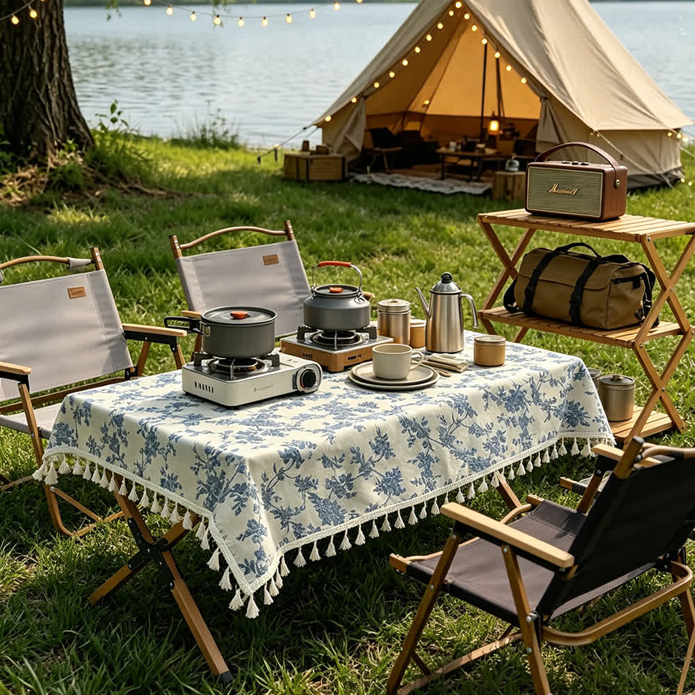 Ownkoti Refresh Floral Picnic Blanket Tablecloth - image 1