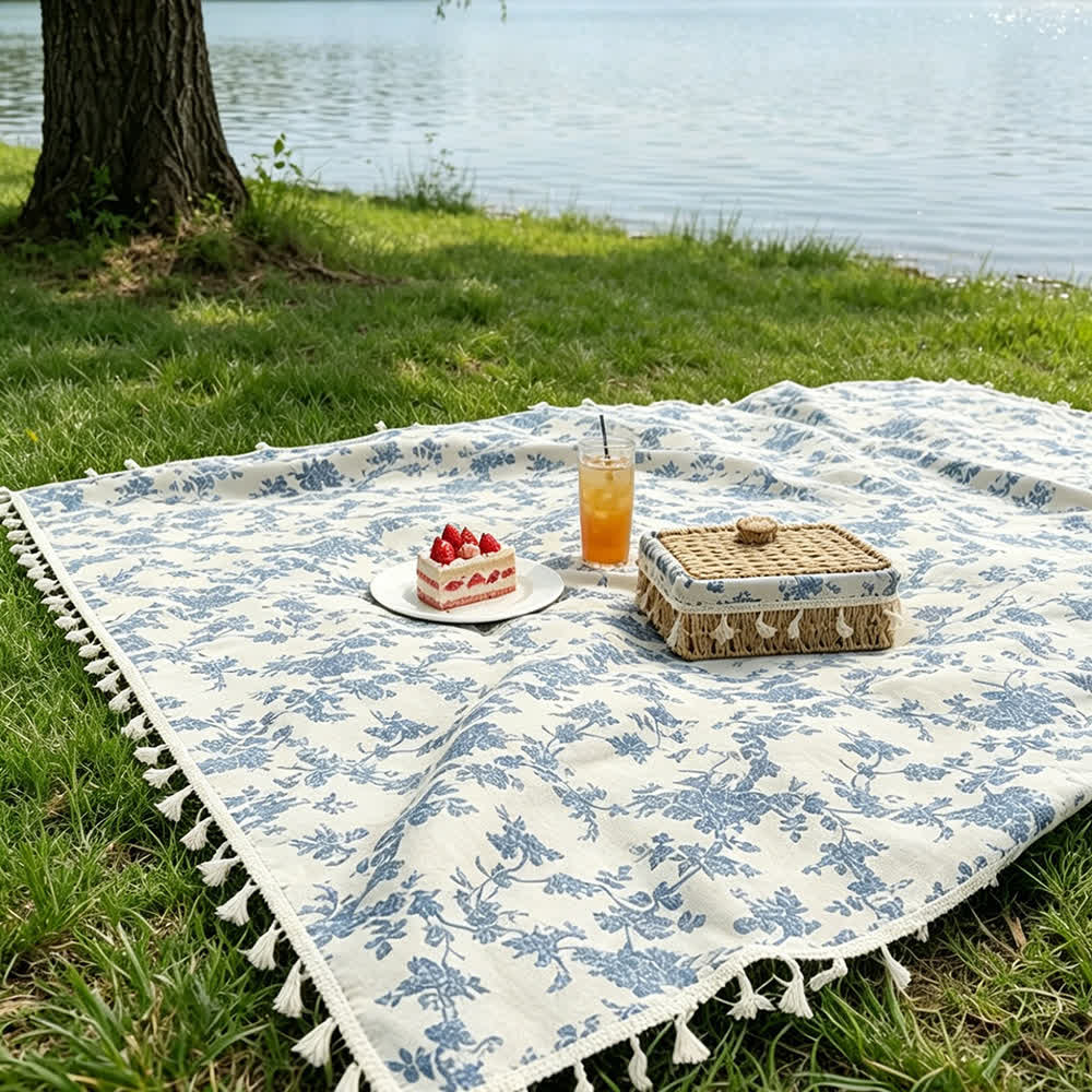 Ownkoti Refresh Floral Picnic Blanket Tablecloth - image 4