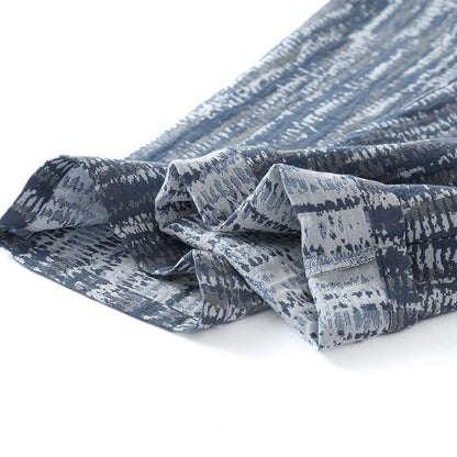 Ownkoti Unisex Blue Artistic Cotton Pajama Set - image 4