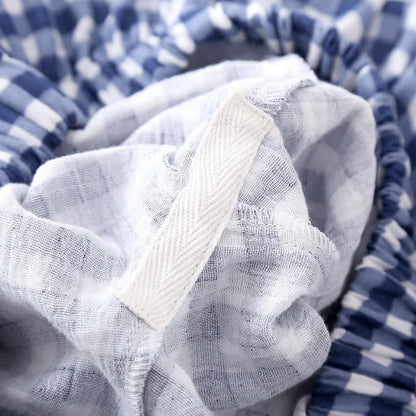 Ownkoti Mixed-Match Gingham Print Loungewear Set - image 7
