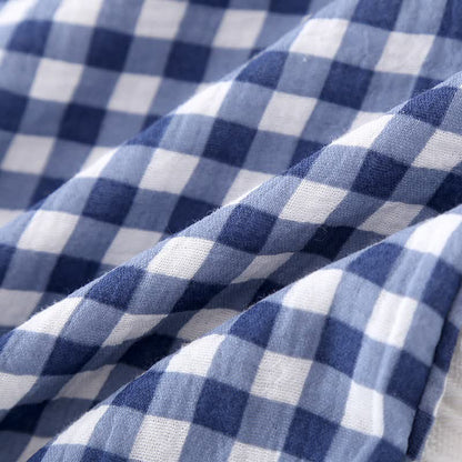 Ownkoti Mixed-Match Gingham Print Loungewear Set - image 6