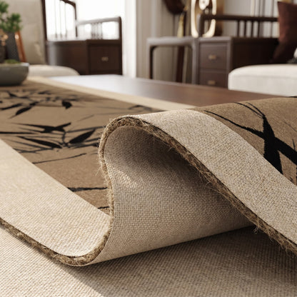 Ownkoti Brown Ink-Wash Bamboo Table Runner - image 3