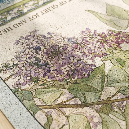 Ownkoti Lilac Floral Multi-Purpose Area Rug - image 4