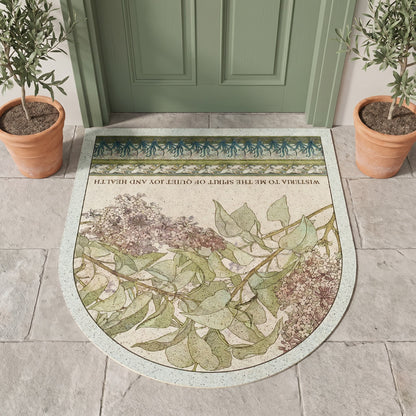 Ownkoti Lilac Floral Multi-Purpose Area Rug - image 1