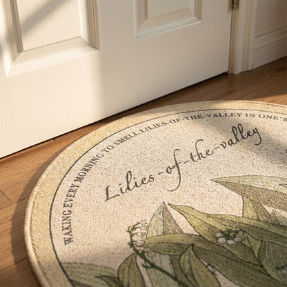 Ownkoti Vintage Lily of the Valley  Area Rug - image 3