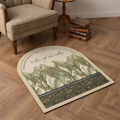 Ownkoti Vintage Lily of the Valley  Area Rug - image 2