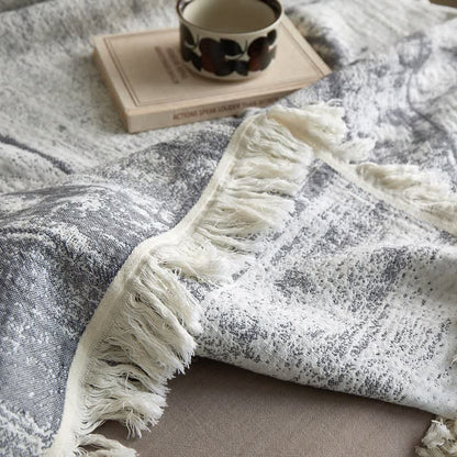 Ownkoti Abstract Ink Style Cotton Gauze Blanket - image 6