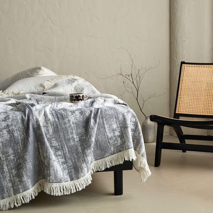 Ownkoti Abstract Ink Style Cotton Gauze Blanket - image 2