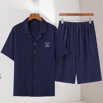 Ownkoti Unisex Cotton Gauze Resort Loungewear Set - image 5