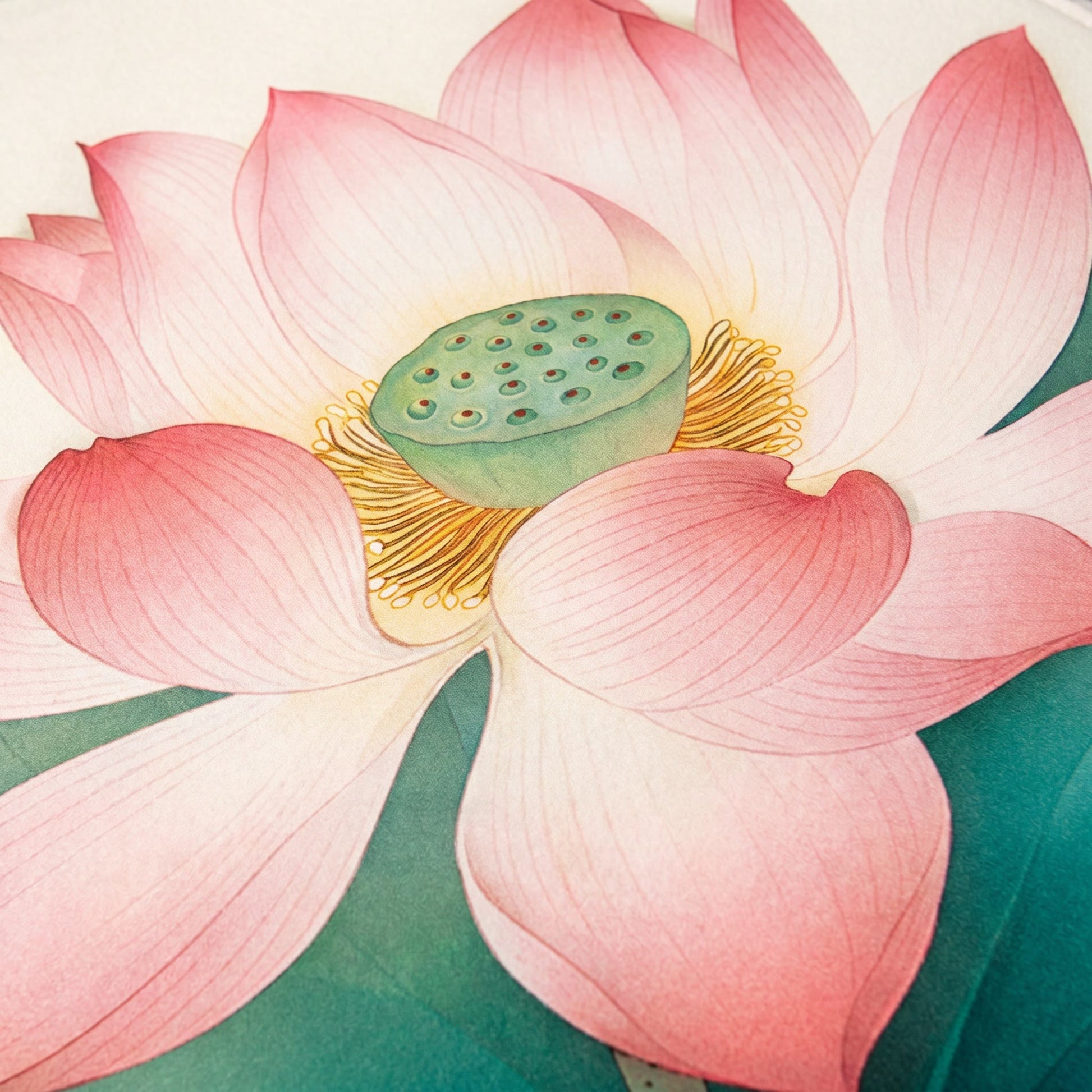 Ownkoti Oriental Lotus Floral Bathroom Rug - image 4