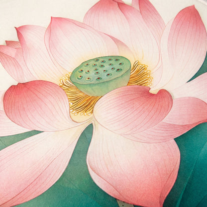 Ownkoti Oriental Lotus Floral Bathroom Rug - image 4