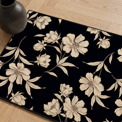 Ownkoti Vintage Peony Diatomaceous Earth Bathroom Rug - image 4
