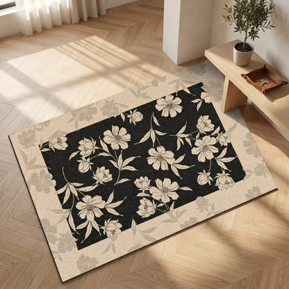Ownkoti Vintage Peony Diatomaceous Earth Bathroom Rug - image 3