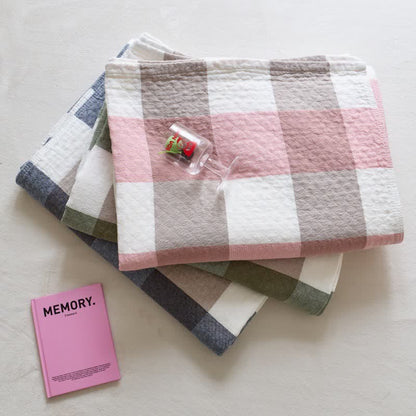 Ownkoti Multi-Tone Plaid Cotton Quilt - image 3