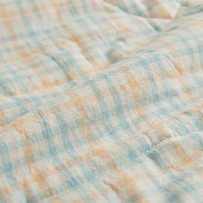 Ownkoti Pastel Plaid Cotton Quilt - image 4
