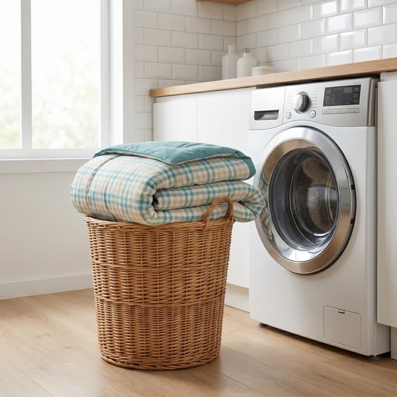 Ownkoti Pastel Plaid Cotton Quilt - image 3