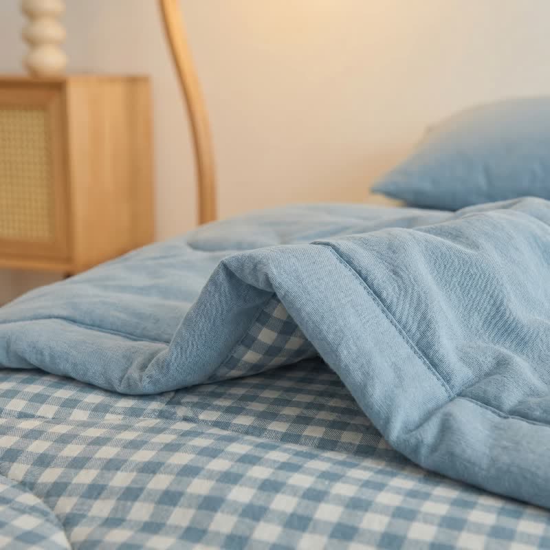 Ownkoti Classic Gingham Cotton Quilt - image 4