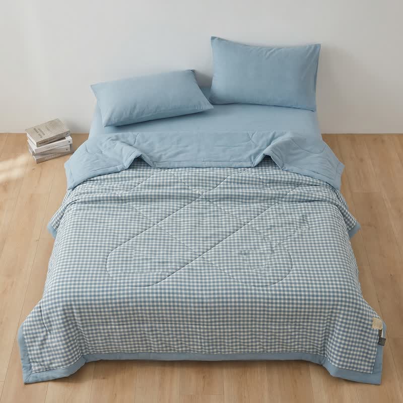 Ownkoti Classic Gingham Cotton Quilt - image 2