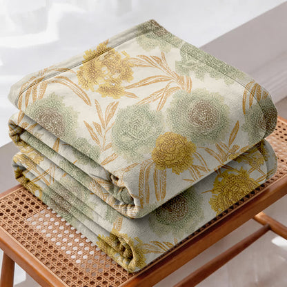 Ownkoti Retro Botanical Cotton Gauze Quilt - image 3