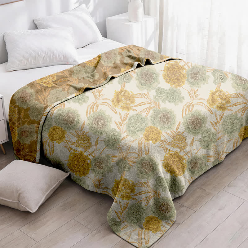 Ownkoti Retro Botanical Cotton Gauze Quilt - image 2