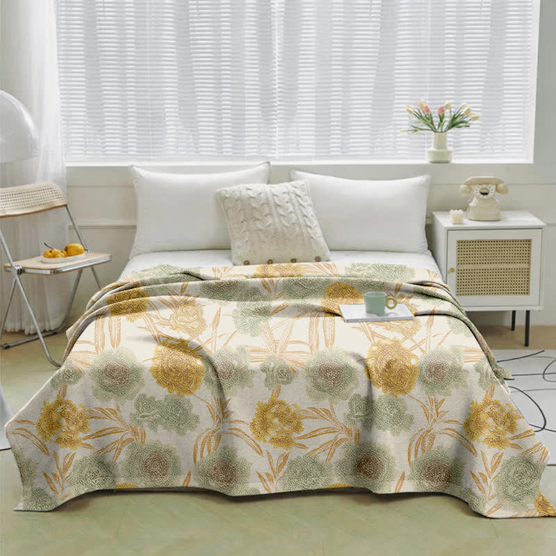 Ownkoti Retro Botanical Cotton Gauze Quilt - image 1