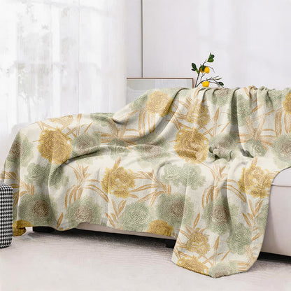 Ownkoti Retro Botanical Cotton Gauze Quilt - image 4