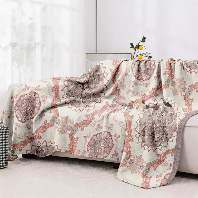 Ownkoti Vintage Ornate Floral Cotton Gauze Quilt - image 4