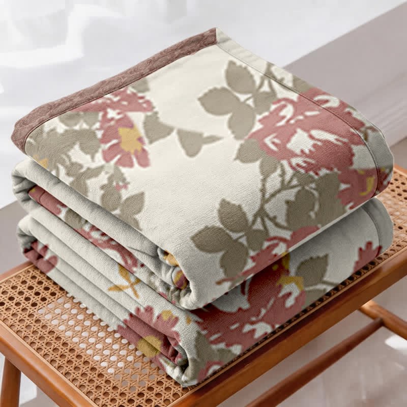 Ownkoti Vintage Rose Floral Cotton Gauze Quilt - image 3