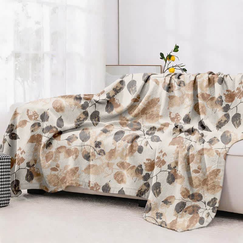 Ownkoti Bohemian Autumn Leaf Cotton Gauze Quilt - image 4