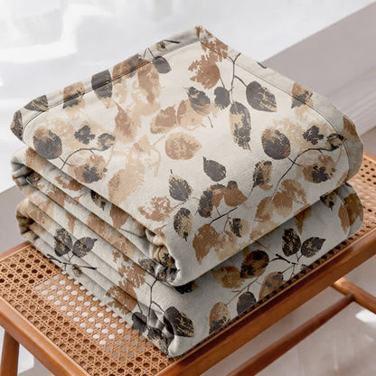 Ownkoti Bohemian Autumn Leaf Cotton Gauze Quilt - image 3