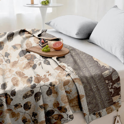 Ownkoti Bohemian Autumn Leaf Cotton Gauze Quilt - image 5